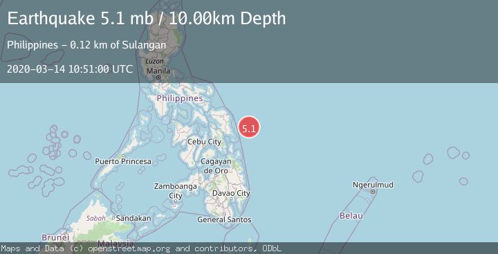 Map of PHILIPPINE ISLANDS REGION