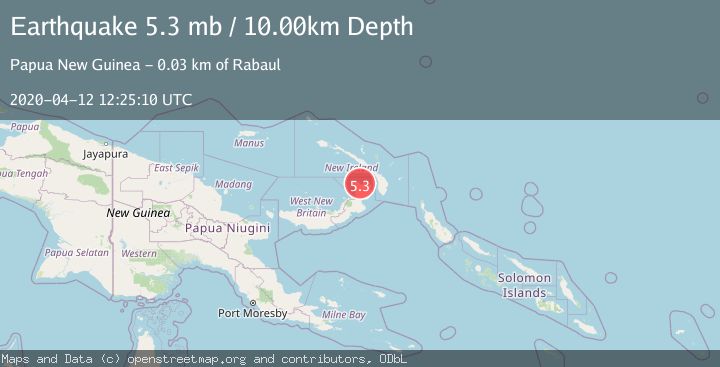 Map of NEW BRITAIN REGION, P.N.G.