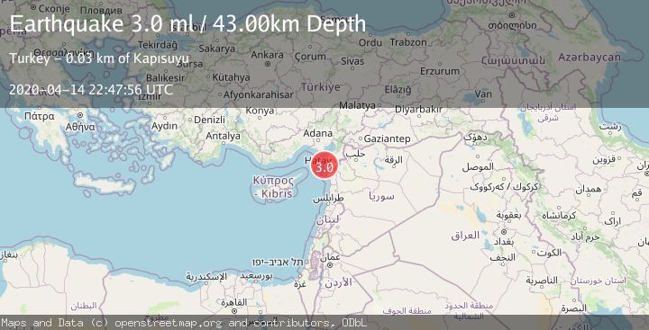 Map of CENTRAL TURKEY