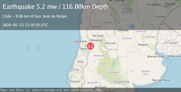 Map of MENDOZA, ARGENTINA