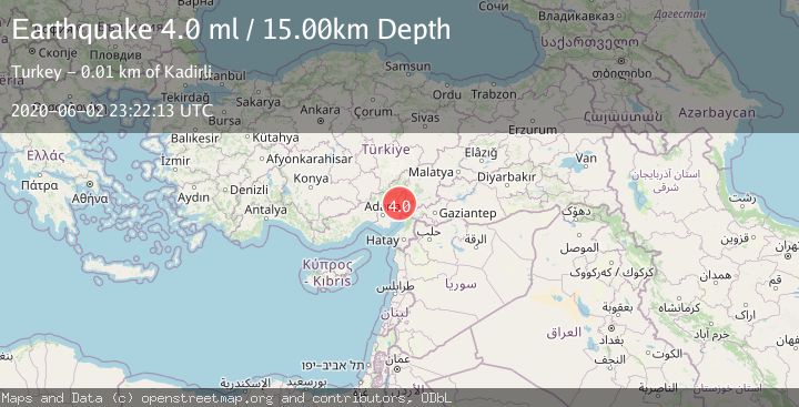 Map of CENTRAL TURKEY