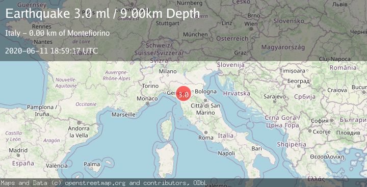 Map of NORTHERN ITALY