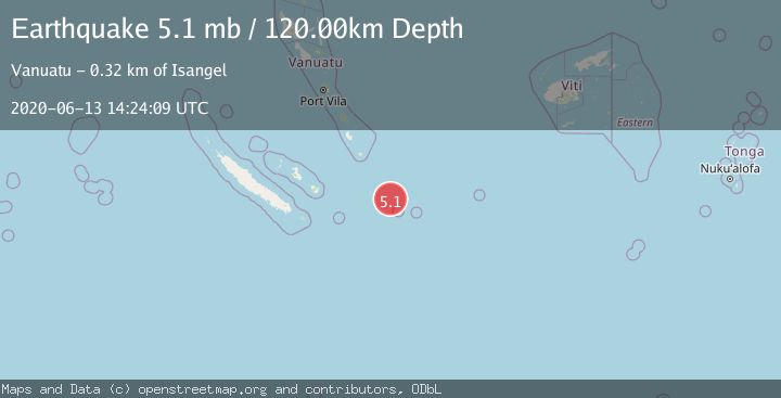 Map of SOUTHEAST OF LOYALTY ISLANDS