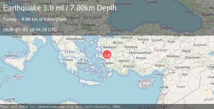 Map of WESTERN TURKEY