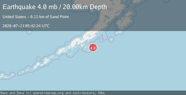 Map of ALASKA PENINSULA