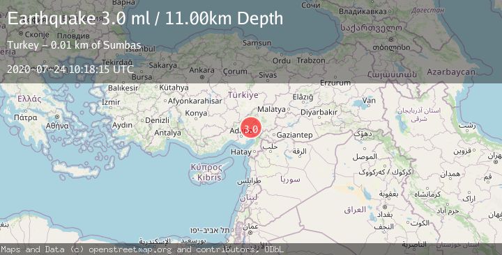 Map of CENTRAL TURKEY