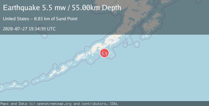 Map of ALASKA PENINSULA