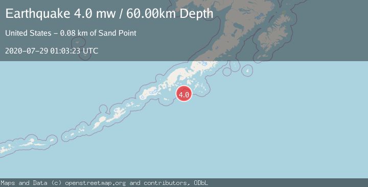 Map of ALASKA PENINSULA