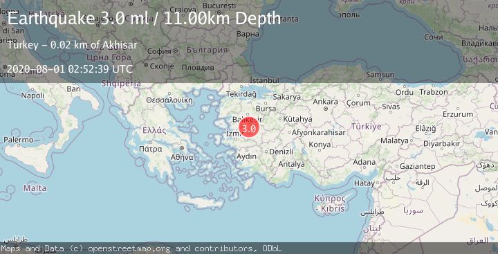 Map of WESTERN TURKEY