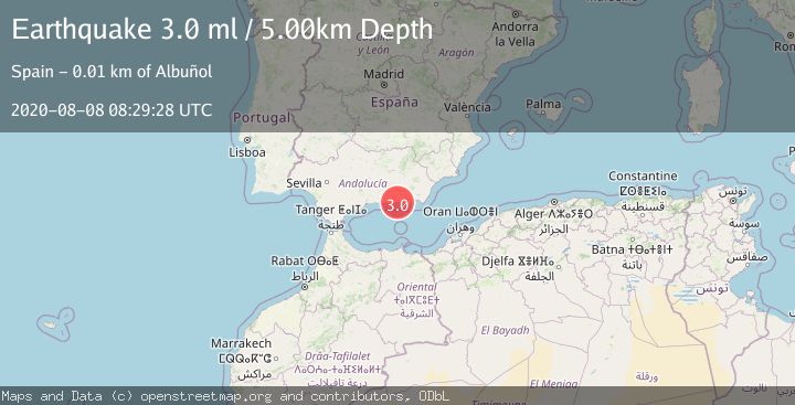 Map of STRAIT OF GIBRALTAR