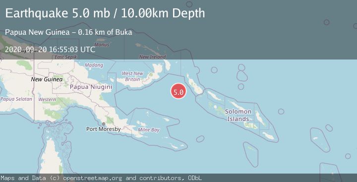 Map of NEW BRITAIN REGION, P.N.G.