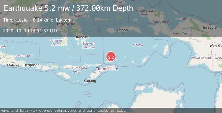Map of KEPULAUAN BARAT DAYA, INDONESIA