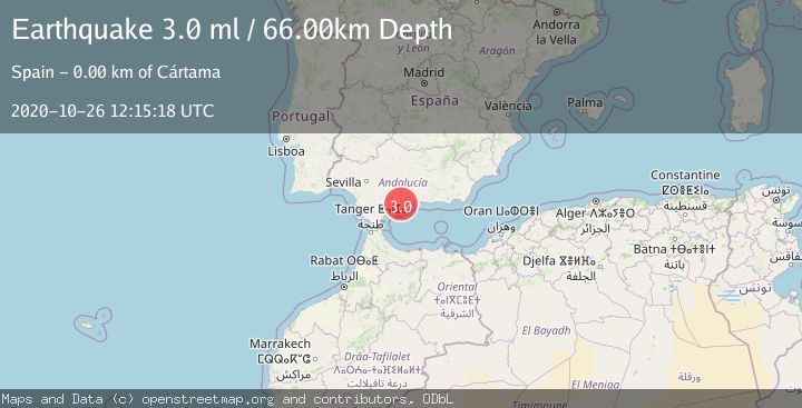 Map of STRAIT OF GIBRALTAR