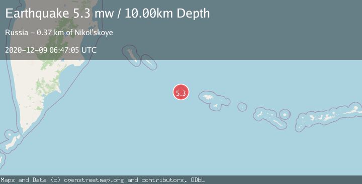 Map of NEAR ISLANDS, ALEUTIAN ISLANDS
