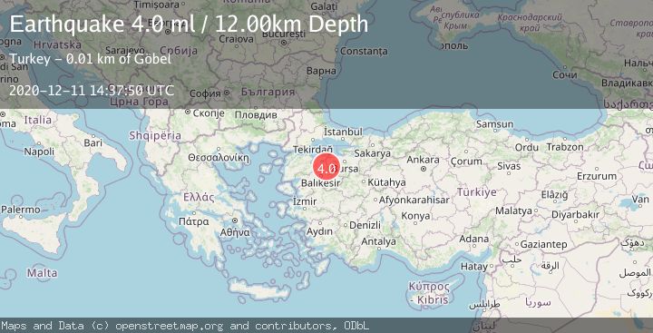 Map of WESTERN TURKEY