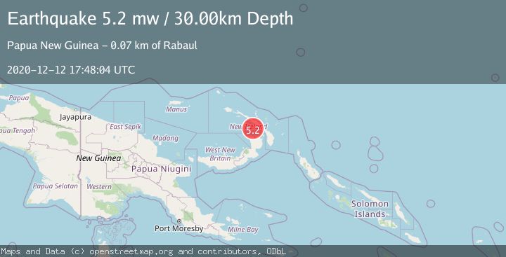 Map of NEW IRELAND REGION, P.N.G.