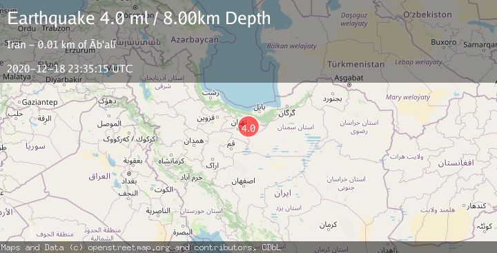 Map of NORTHERN IRAN