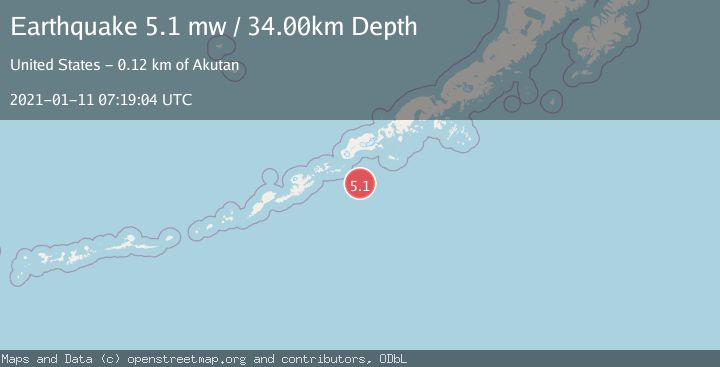 Map of UNIMAK ISLAND REGION, ALASKA