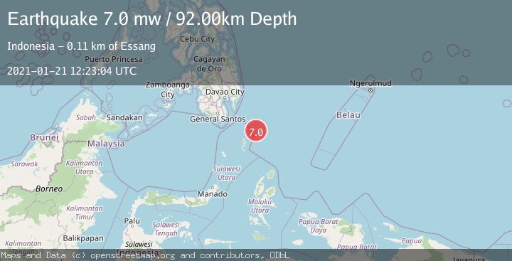 Map of PHILIPPINE ISLANDS REGION