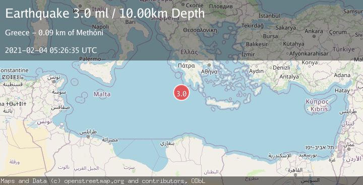 Map of SOUTHERN GREECE