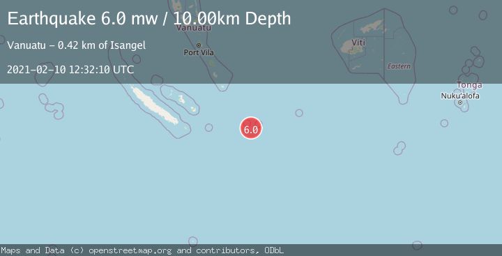 Map of SOUTHEAST OF LOYALTY ISLANDS