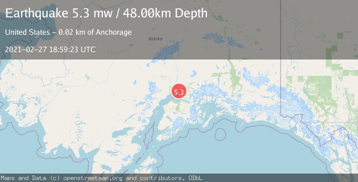 Map of SOUTHERN ALASKA