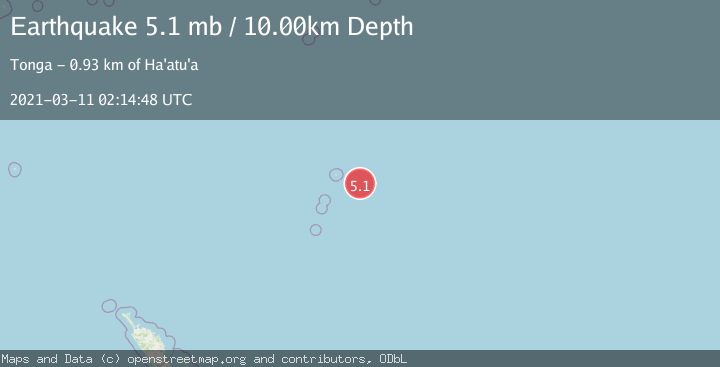 Map of KERMADEC ISLANDS REGION