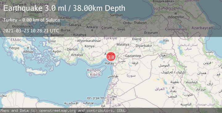 Map of CENTRAL TURKEY