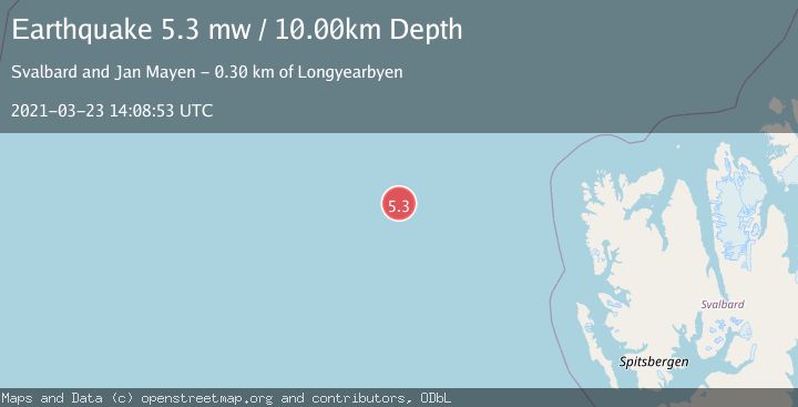 Map of GREENLAND SEA