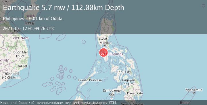 Map of MINDORO, PHILIPPINES