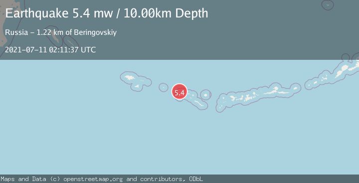 Map of RAT ISLANDS, ALEUTIAN ISLANDS