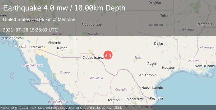 Map of WESTERN TEXAS