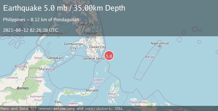 Map of PHILIPPINE ISLANDS REGION