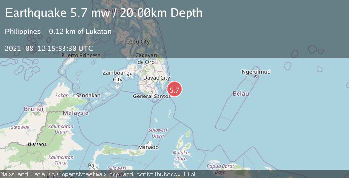 Map of PHILIPPINE ISLANDS REGION