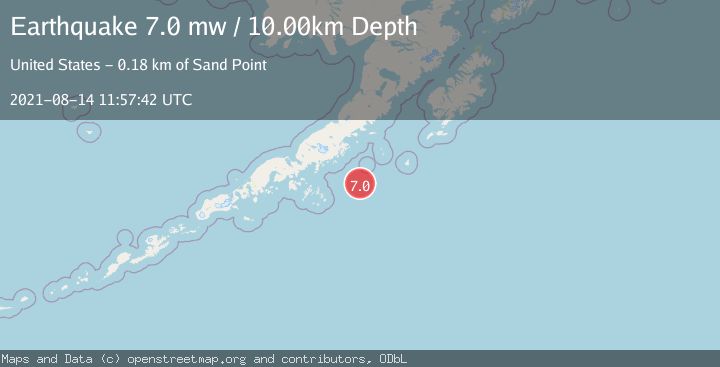 Map of ALASKA PENINSULA