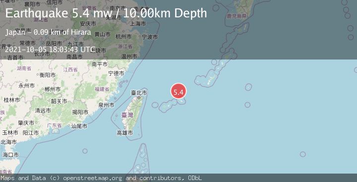 Map of SOUTHWESTERN RYUKYU ISL., JAPAN