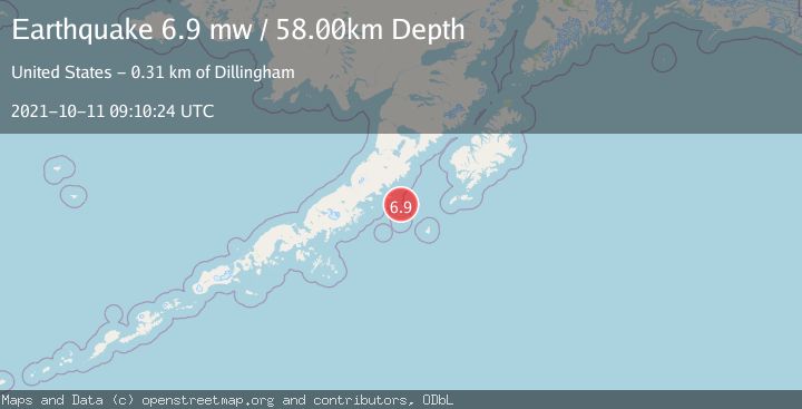 Map of ALASKA PENINSULA
