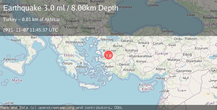Map of WESTERN TURKEY