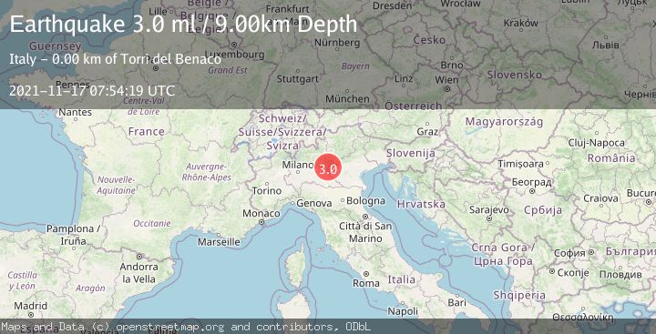 Map of NORTHERN ITALY