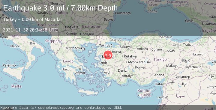 Map of WESTERN TURKEY