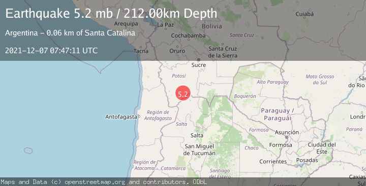Map of POTOSI, BOLIVIA
