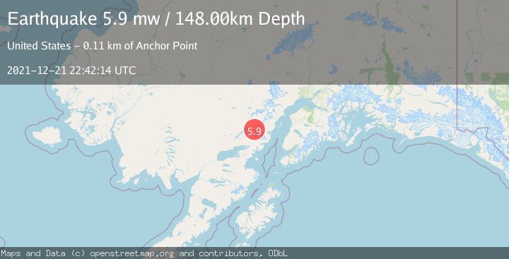 Map of SOUTHERN ALASKA
