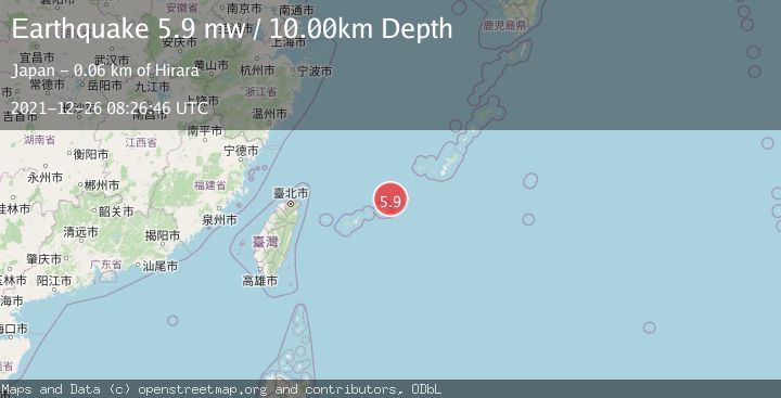 Map of SOUTHWESTERN RYUKYU ISL., JAPAN
