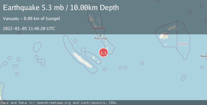 Map of LOYALTY ISLANDS
