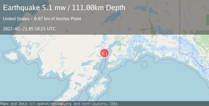 Map of SOUTHERN ALASKA