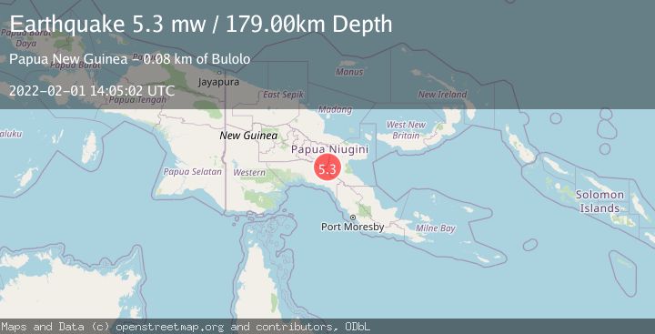 Map of NEAR S COAST OF NEW GUINEA, PNG.