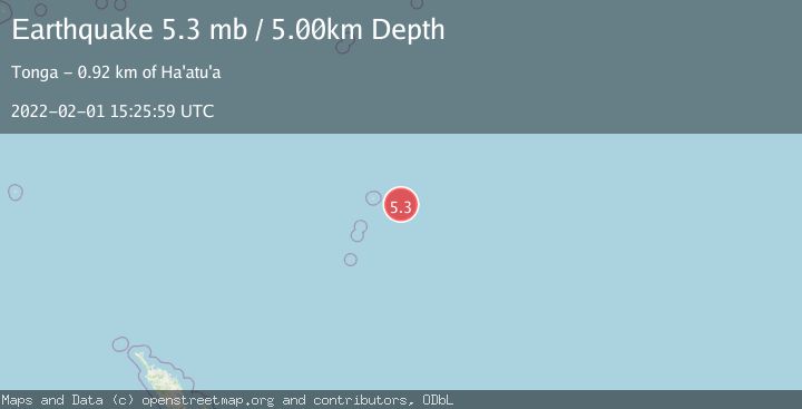 Map of KERMADEC ISLANDS REGION