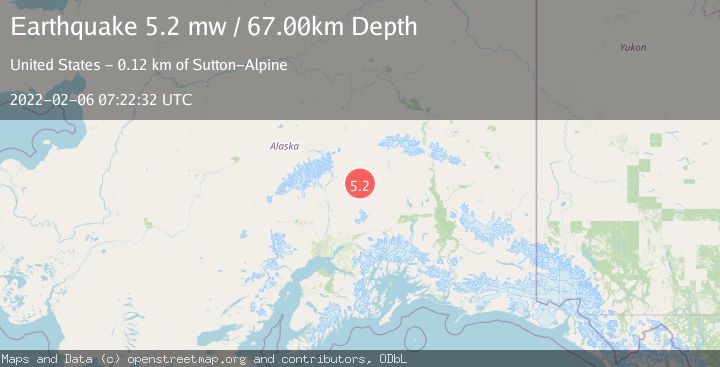 Map of CENTRAL ALASKA