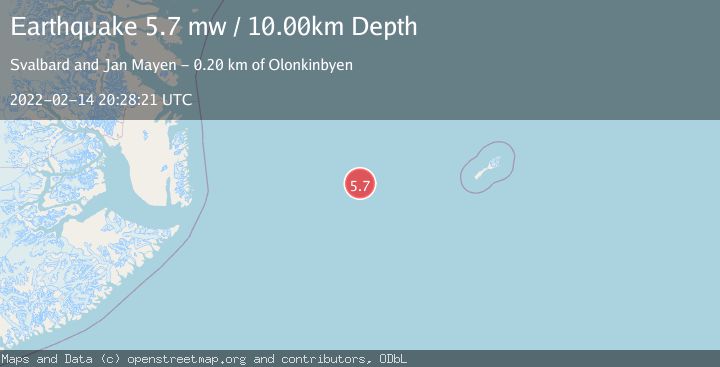 Map of JAN MAYEN ISLAND REGION