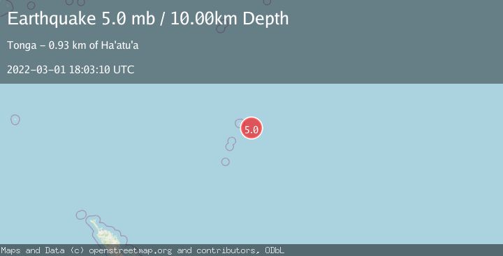Map of KERMADEC ISLANDS, NEW ZEALAND